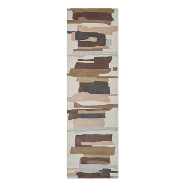 Harlequin løper, Zeal Taupe 043001 – hele teppet