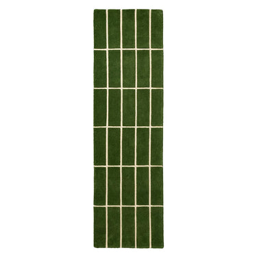 Marimekko løper, Tiiliskivi Green 132907 – hele teppet