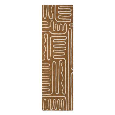 Harlequin løper, Hollow Tan 141103 – hele teppet