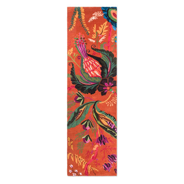 Sophie Robinson x Harlequin løper, Wonderland Floral Amber/Lapis 144713 – hele teppet
