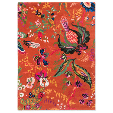 WONDERLAND FLORAL AMBER/LAPIS 1