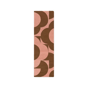 Orla Kiely løper, Prism Flower Pink/Terracotta 158002 – hele teppet