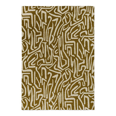 Harlequin utendørsteppe, Melodic Ochre/Gold 443606 – hele teppet