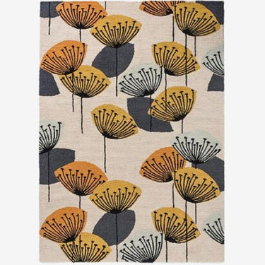 DANDELION CLOCKS OCHRE/SILVER 1
