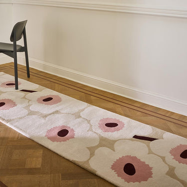 Marimekko løper, Unikko Beige/Pink 132402 – produkt- og miljøbilde 2