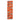 Marimekko løper, Unikko Orange Red 132403 – hele teppet