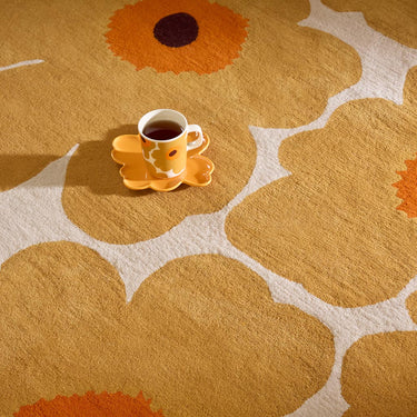 Marimekko løper, Unikko Honey 132406 – produkt- og miljøbilde 2