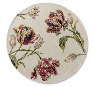 LAURA ASHLEY GOSFORD ROUND CRANBERRY