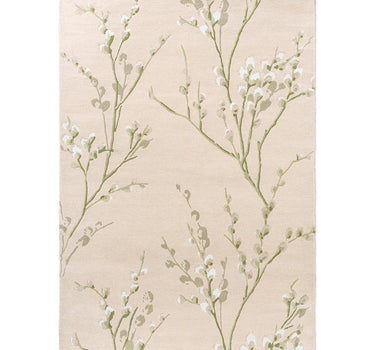 LAURA ASHLEY TEPPE, PUSSY WILLOW HEDGEROW GREEN 079807