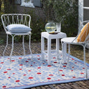 LAURA ASHLEY UTENDØRSTEPPE, THORNCLIFF DAISY SKY BLUE 480308