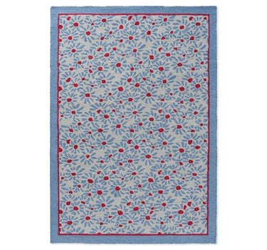 LAURA ASHLEY UTENDØRSTEPPE, THORNCLIFF DAISY SKY BLUE 480308