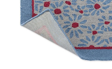 LAURA ASHLEY UTENDØRSTEPPE, THORNCLIFF DAISY SKY BLUE 480308