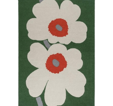 MARIMEKKO UNIKKO 60TH ANNIVERSARY GREEN UTENDØRSTEPPE