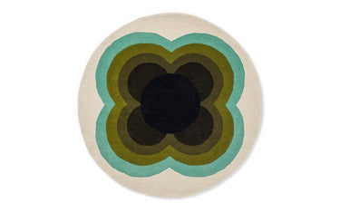 ORLA KILEY SUNFLOWER OLIVE ROUND