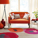 SANDERSON TEPPE POPPIES RED ORANGE 045700