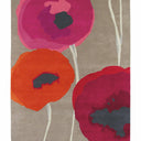 SANDERSON TEPPE POPPIES RED ORANGE 045700