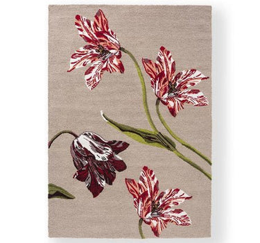 TED BAKER UTENDØRSTEPPE, BOTANICAL TULIP BURGUNDY 455610