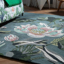 WEDGWOOD TEPPE WATERLILY MIDNIGHT POND 038608