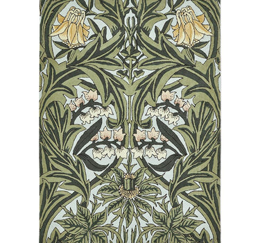 William Morris & Co  Bluebell Leafy Arbor Green
