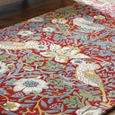 William Morris & Co  Strawberry Thief Crimson