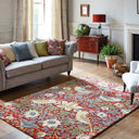 William Morris & Co  Strawberry Thief Crimson